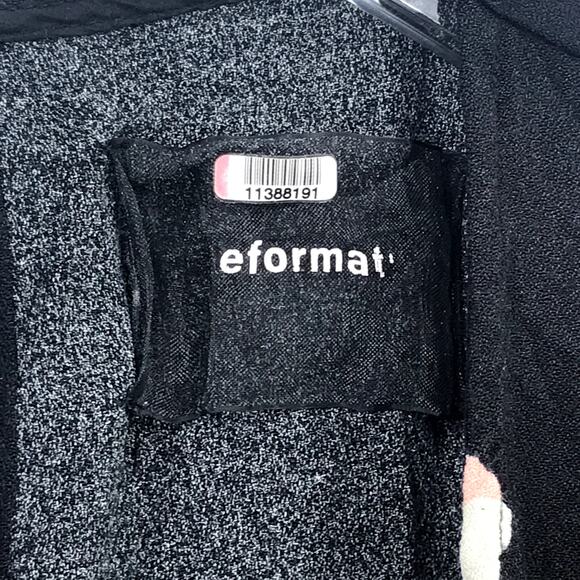 Reformation Floral Vanessa Dress 12 Crew Neck Long Sleeve Side Slit Keyhole Back - Picture 3 of 8